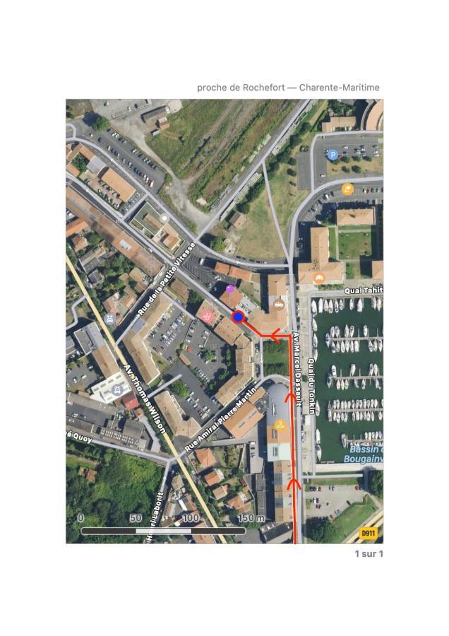 T2 cosy Port de plaisance Parking-wifi gratuit Appartement Rochefort  Buitenkant foto